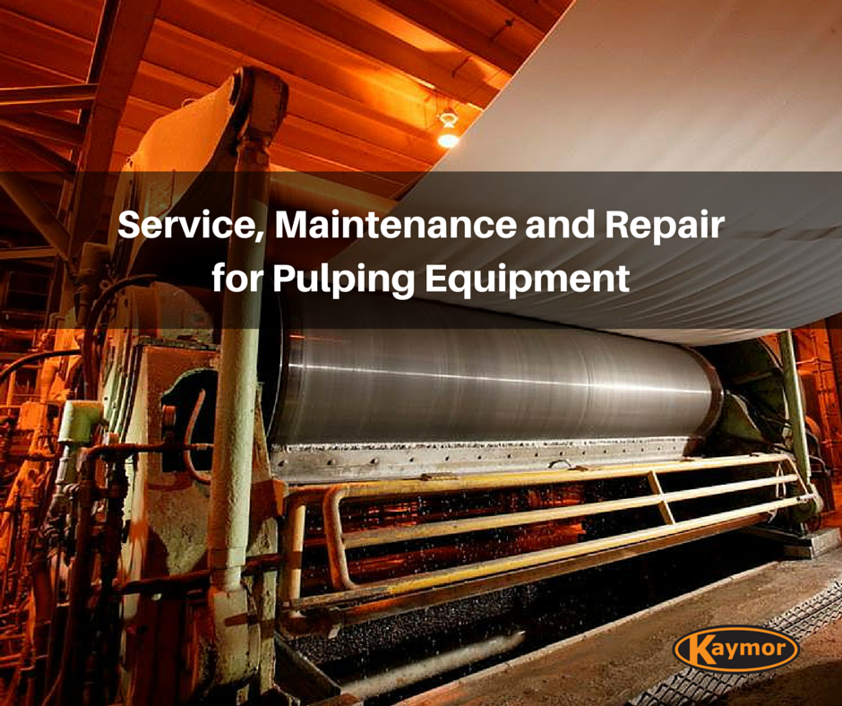 Grande Prairie Pulping Equipment Service, Maintenance, Repair