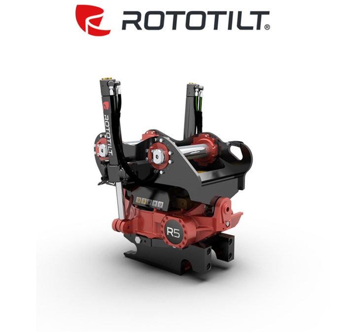 Rototilt R6 Multi Rototilt | Multi-Functional Tool Carrier For Your Excavator | Kaymor